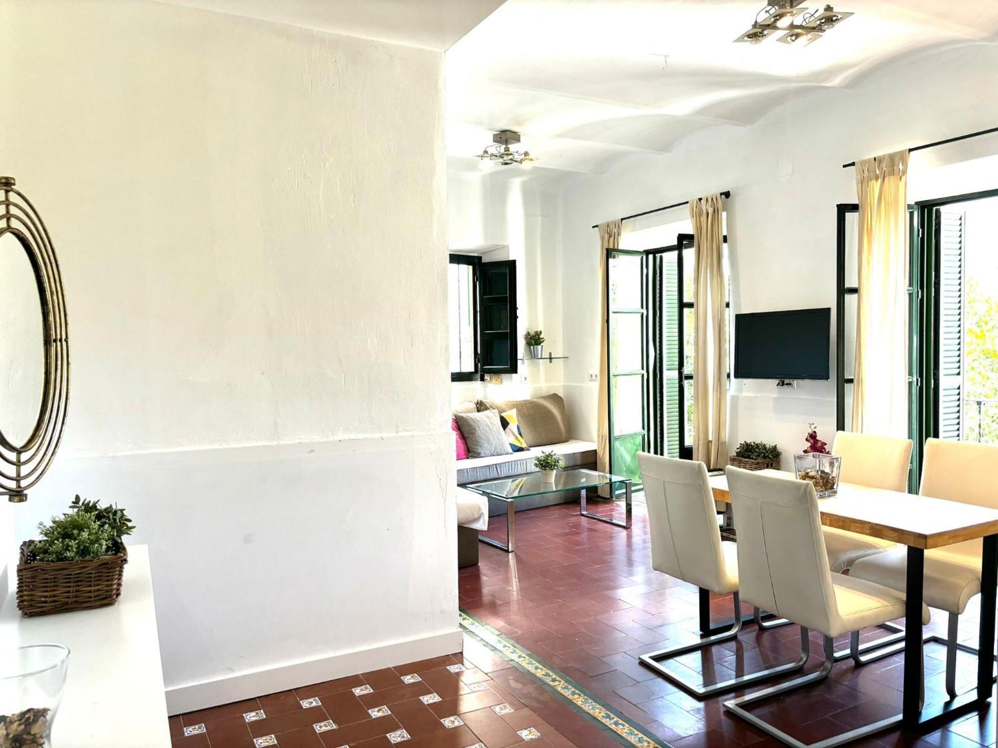 Ferienwohnung Plaza De Santa Cruz Sevilla Exterior foto