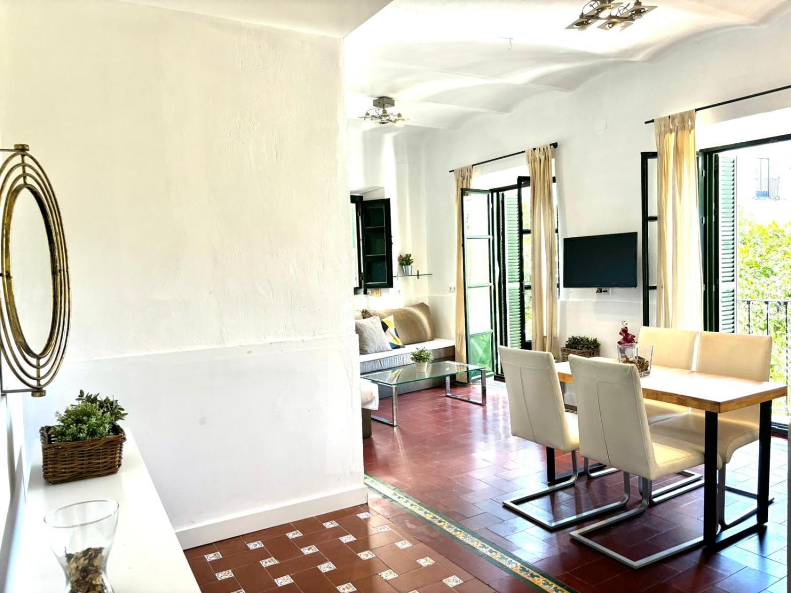 Ferienwohnung Plaza De Santa Cruz Sevilla Exterior foto