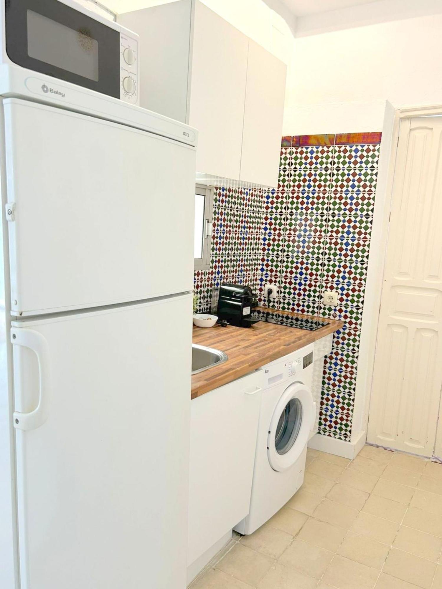 Ferienwohnung Plaza De Santa Cruz Sevilla Exterior foto