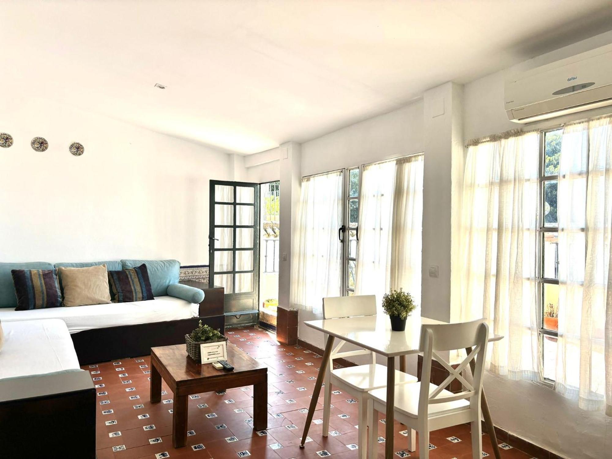 Ferienwohnung Plaza De Santa Cruz Sevilla Exterior foto