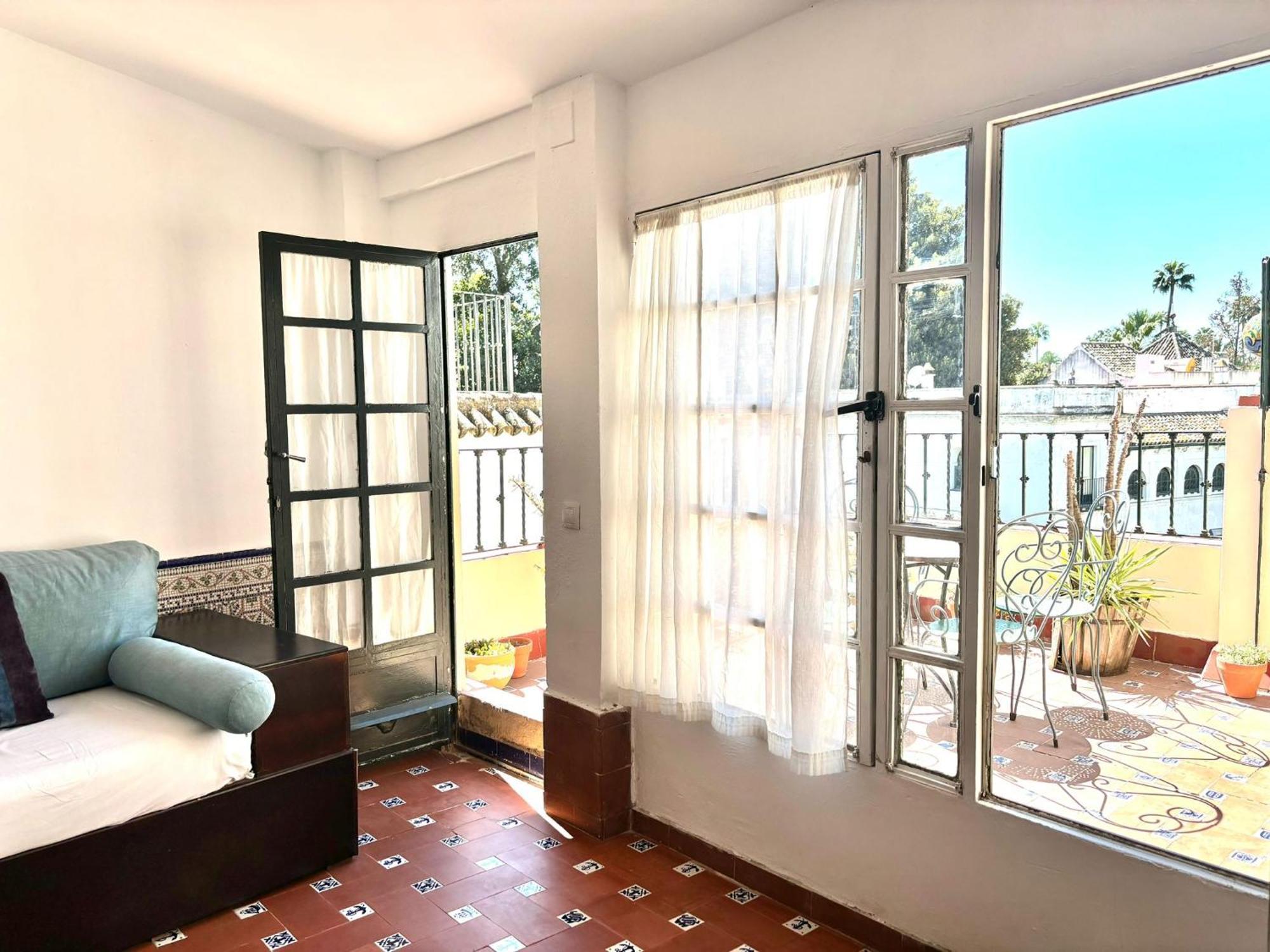 Ferienwohnung Plaza De Santa Cruz Sevilla Exterior foto